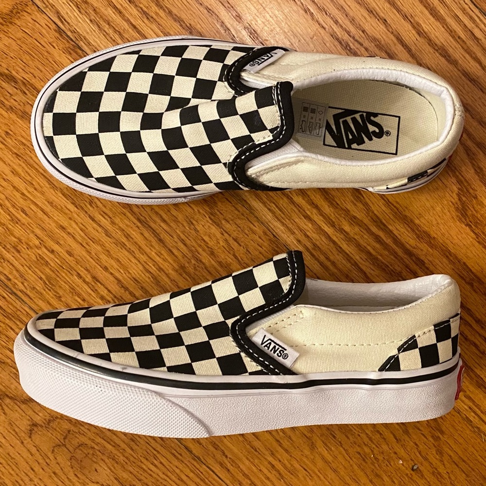 NWOT Vans Youth Checkerboard Sneaker